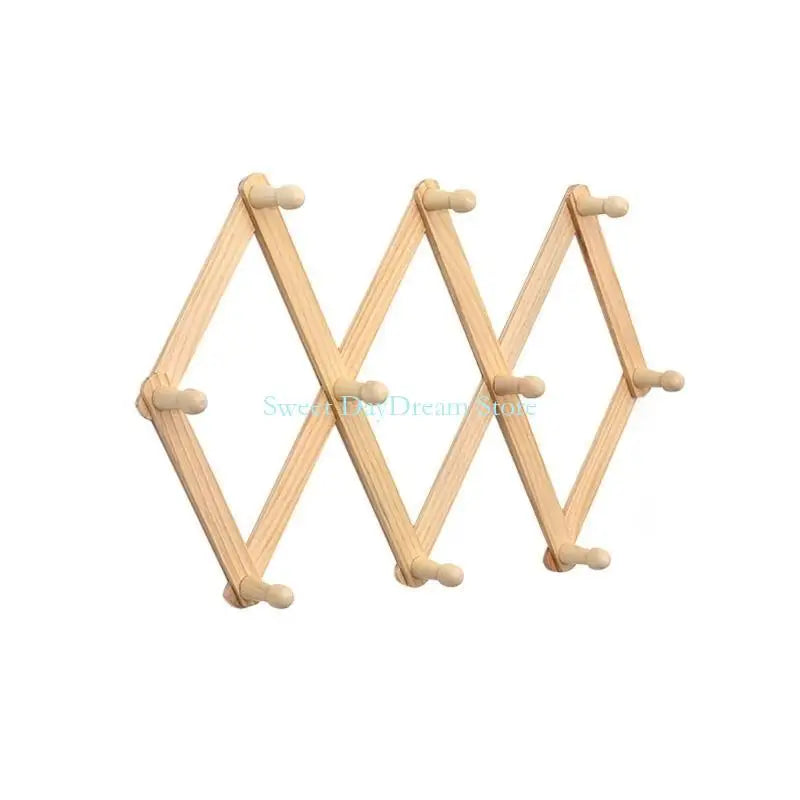 Wooden Accordion Wall Hanger