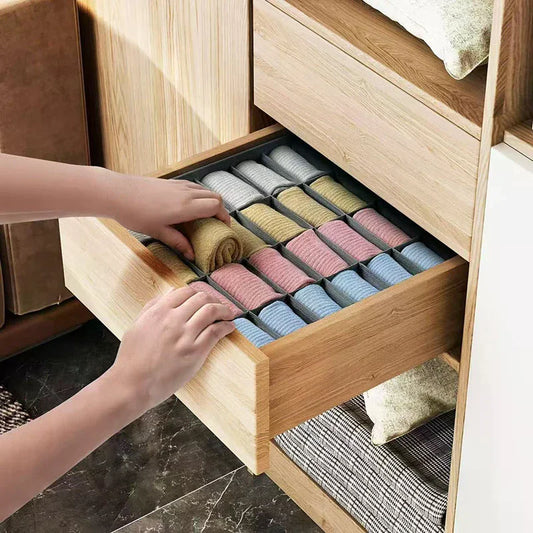 Home wardrobe drawer organizers
