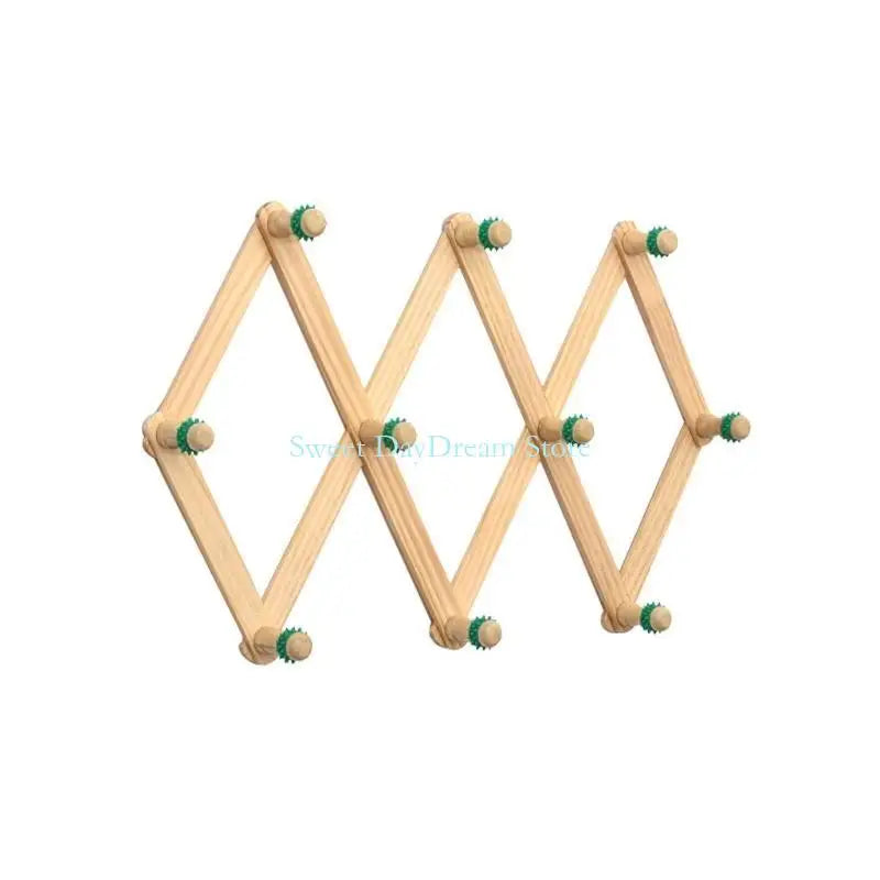 Wooden Accordion Wall Hanger