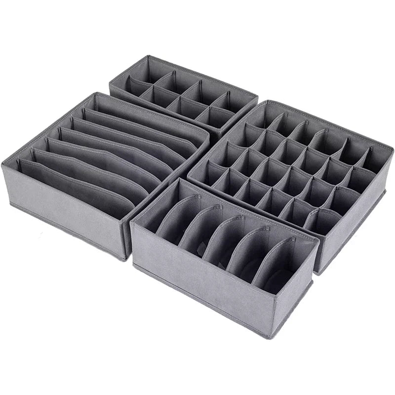 Home wardrobe drawer organizers