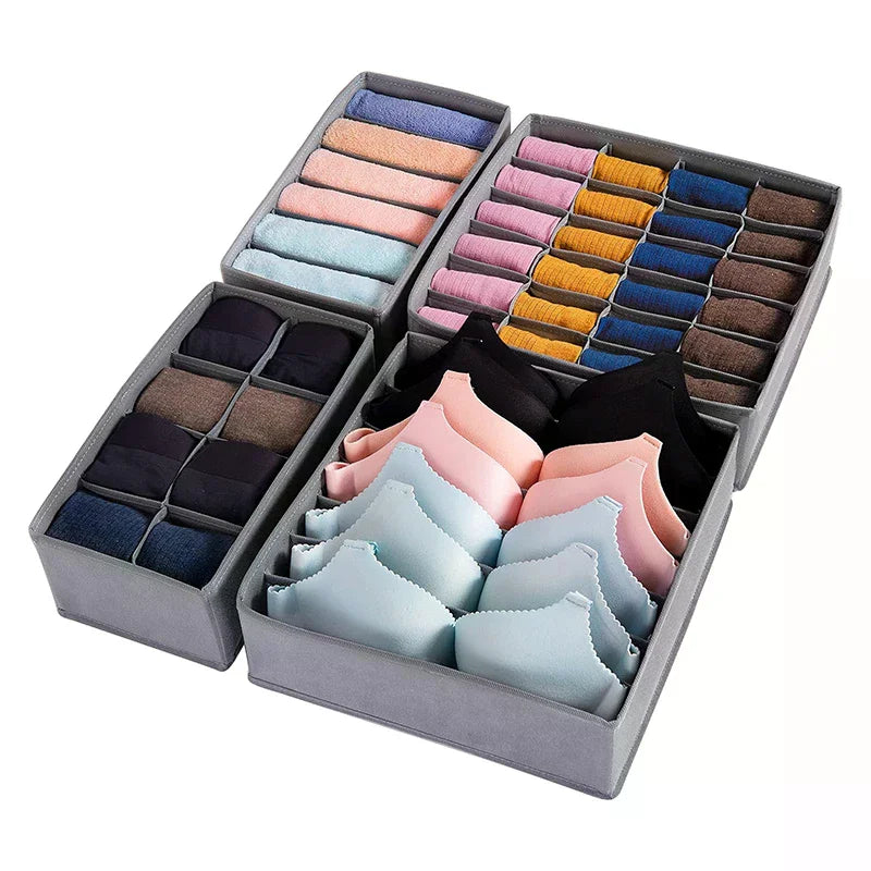 Home wardrobe drawer organizers