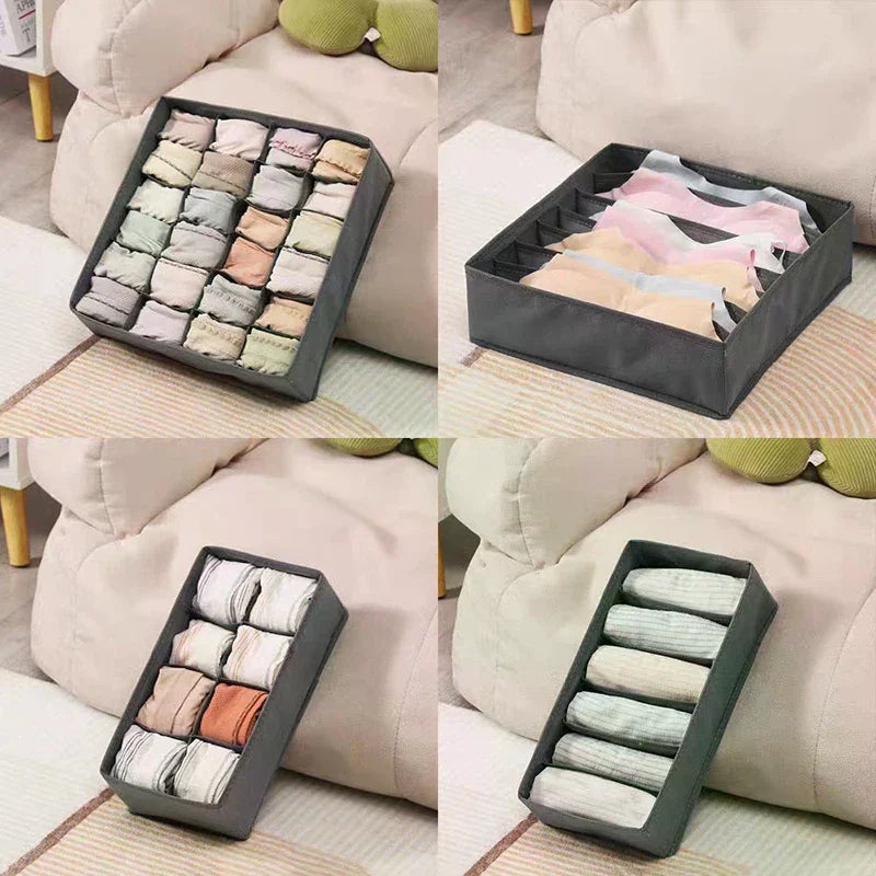 Home wardrobe drawer organizers